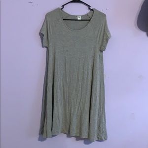 Grey t-shit dress